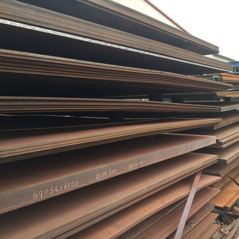 ধারক জন্য গরম ঘূর্ণিত আবহাওয়া প্রতিরোধী Corten B ইস্পাত প্লেট AiSi